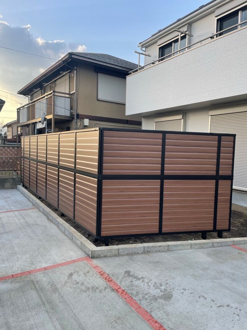 町田市 目隠しフェンス