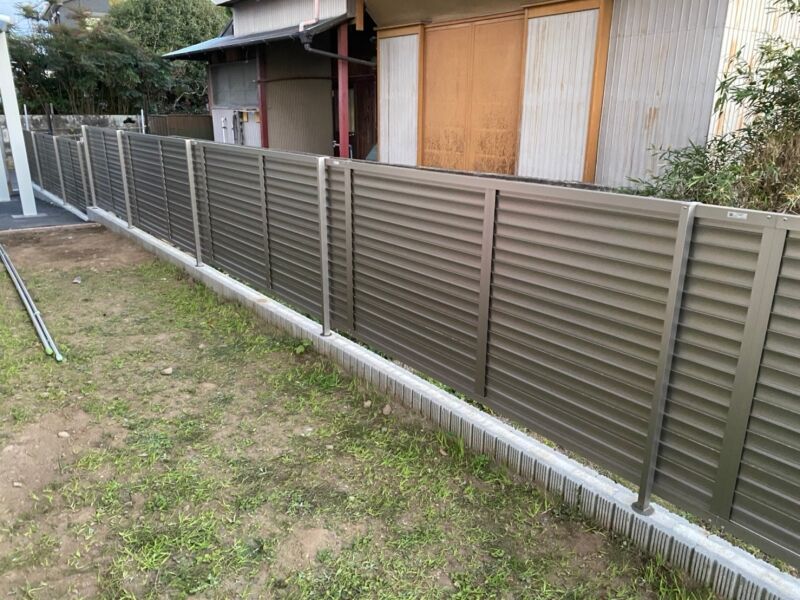 町田市 目隠しフェンス