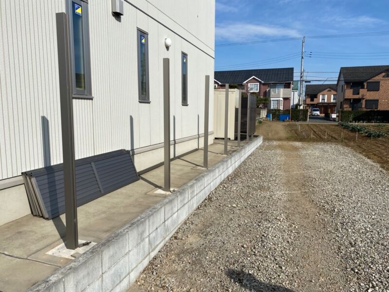 町田市 目隠しフェンス